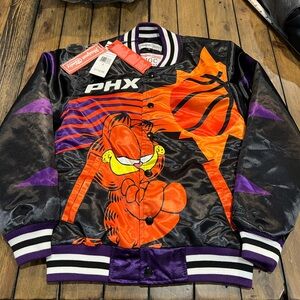 PHX Kids Puffer Jacket - Black and Purple